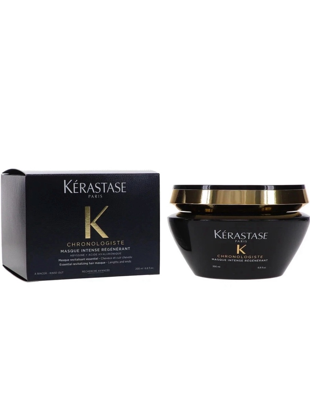 Kerastase Chronologiste Hair Masque - Black, Gold